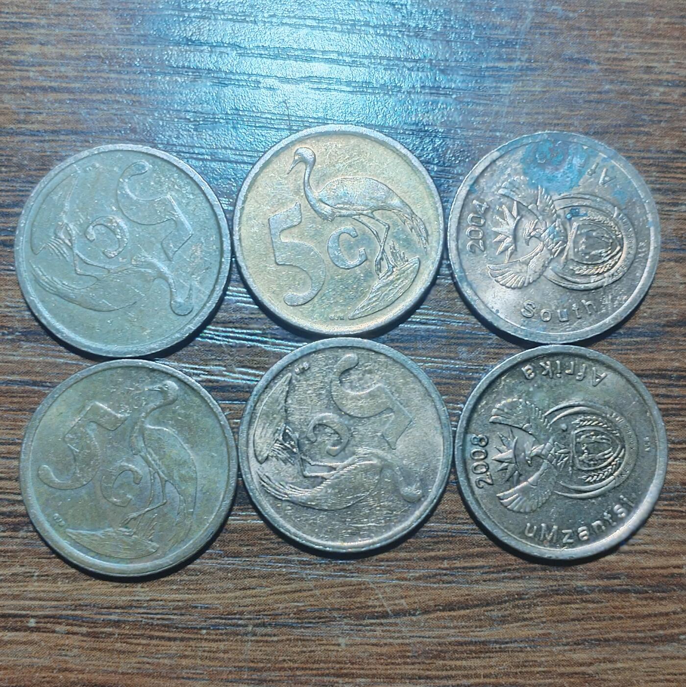 林 专场 硬币外币专场（第五期）接代拍 南非一组