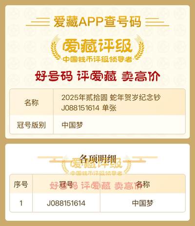 2025年贰拾圆 蛇年贺岁纪念钞、J088151614【一币一钞】一套、送托架一个！