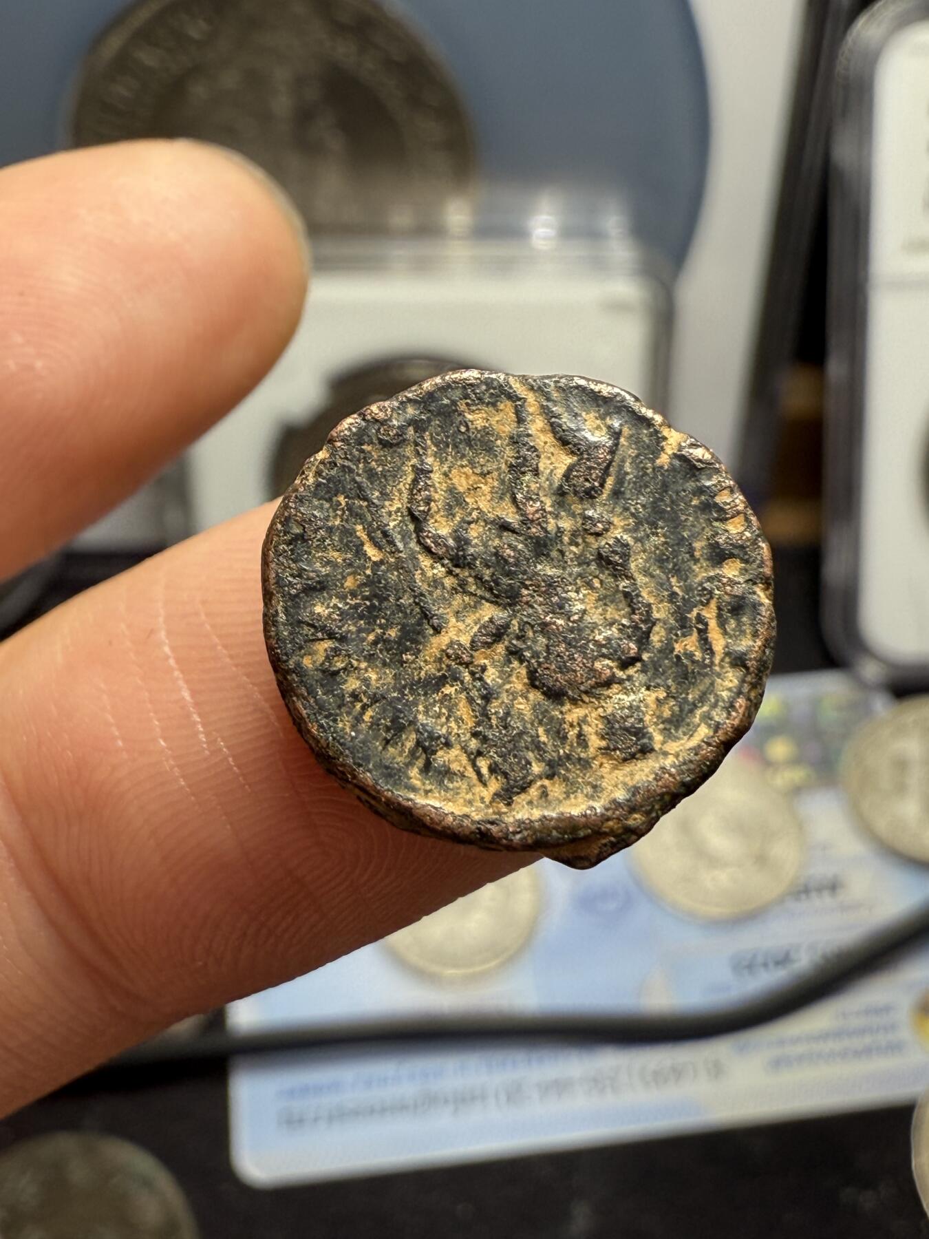 南宋泉阁俄币 外币 国币 专场第四期 古罗马 公元350-361 君士坦丁提乌斯二世小铜币 通货