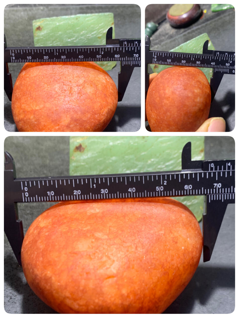 精美天然地表杜热红料金丝玉籽料原石一块