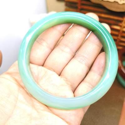 颜紫熹品牌藏传回流天珠玛瑙玉髓福利专场第1期 - 藏区回流天然玛瑙手镯