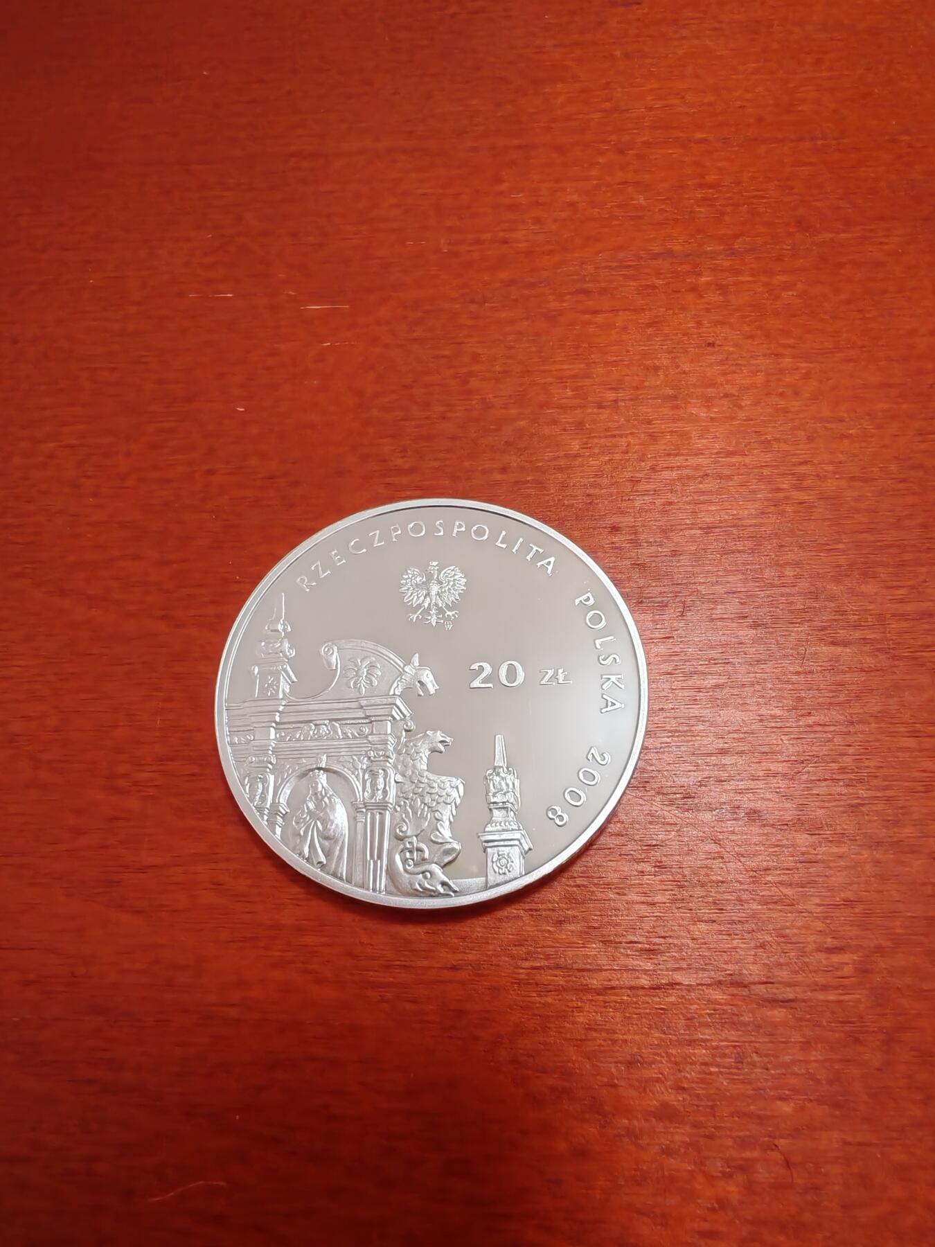 长老汇龙年精选第四十八场拍卖 2008波兰卡齐米列兹·多尔尼城20兹罗提精制银币（2）