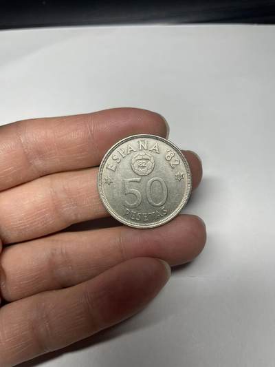 每日一拍，2025年集古藏今外币拍卖第一期-第8场—（总第198拍），可以寄存60天，满160元包邮，年底快递停运，节后安排发货。 - 1970年西班牙50比塞塔