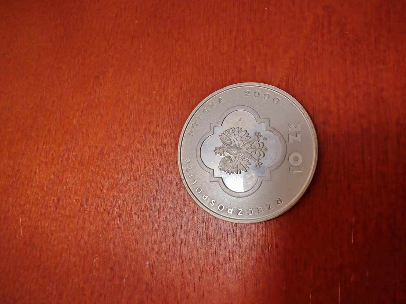 长老汇龙年精选第四十八场拍卖 2000波兰千禧圣年10兹罗提精制银币（3）