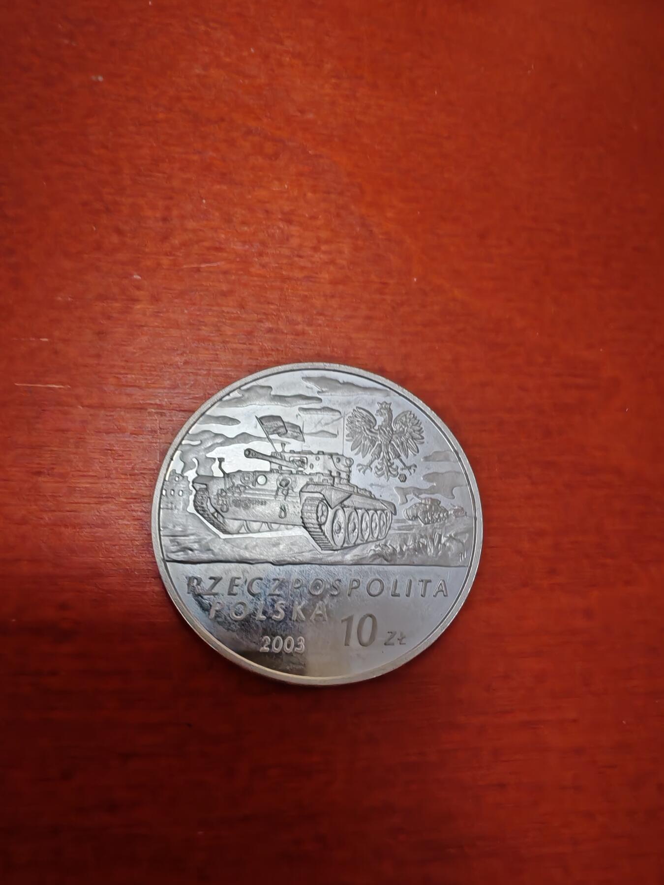 长老汇龙年精选第四十八场拍卖 2003波兰麦克泽克将军10兹罗提精制银币（1）