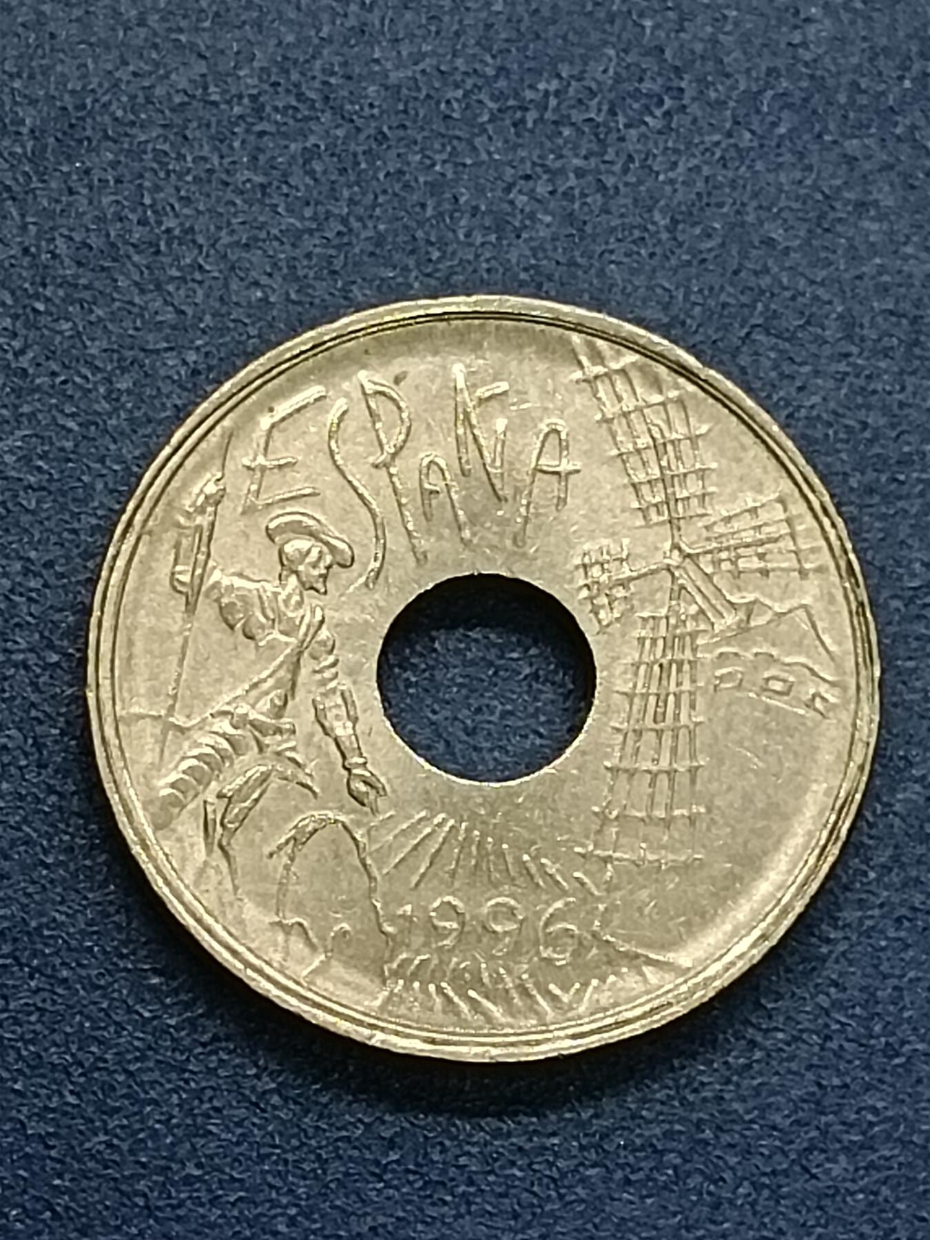 吉祥压岁钱外国硬币第53场 西班牙硬币1996