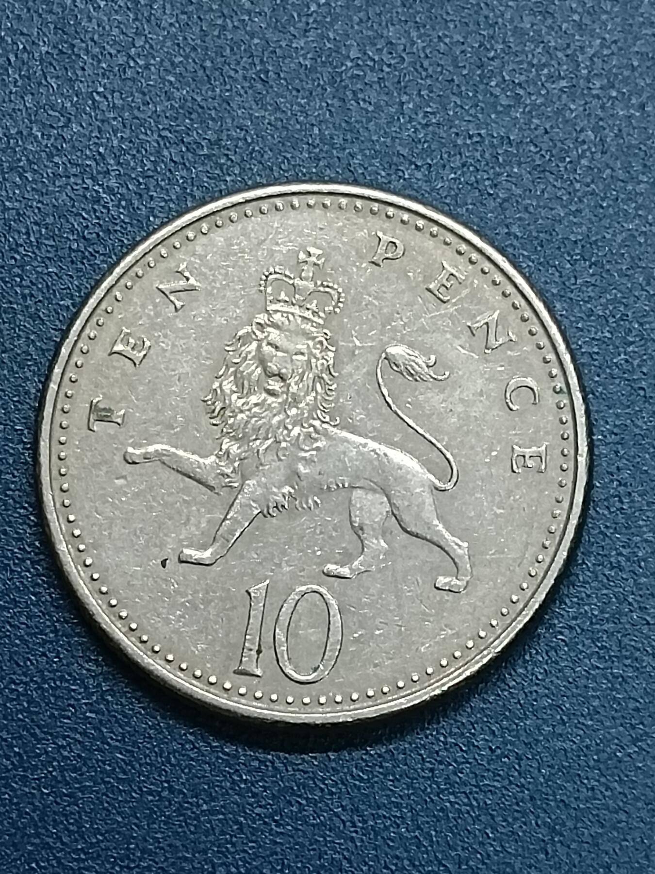 吉祥压岁钱外国硬币第53场 英国硬币1992