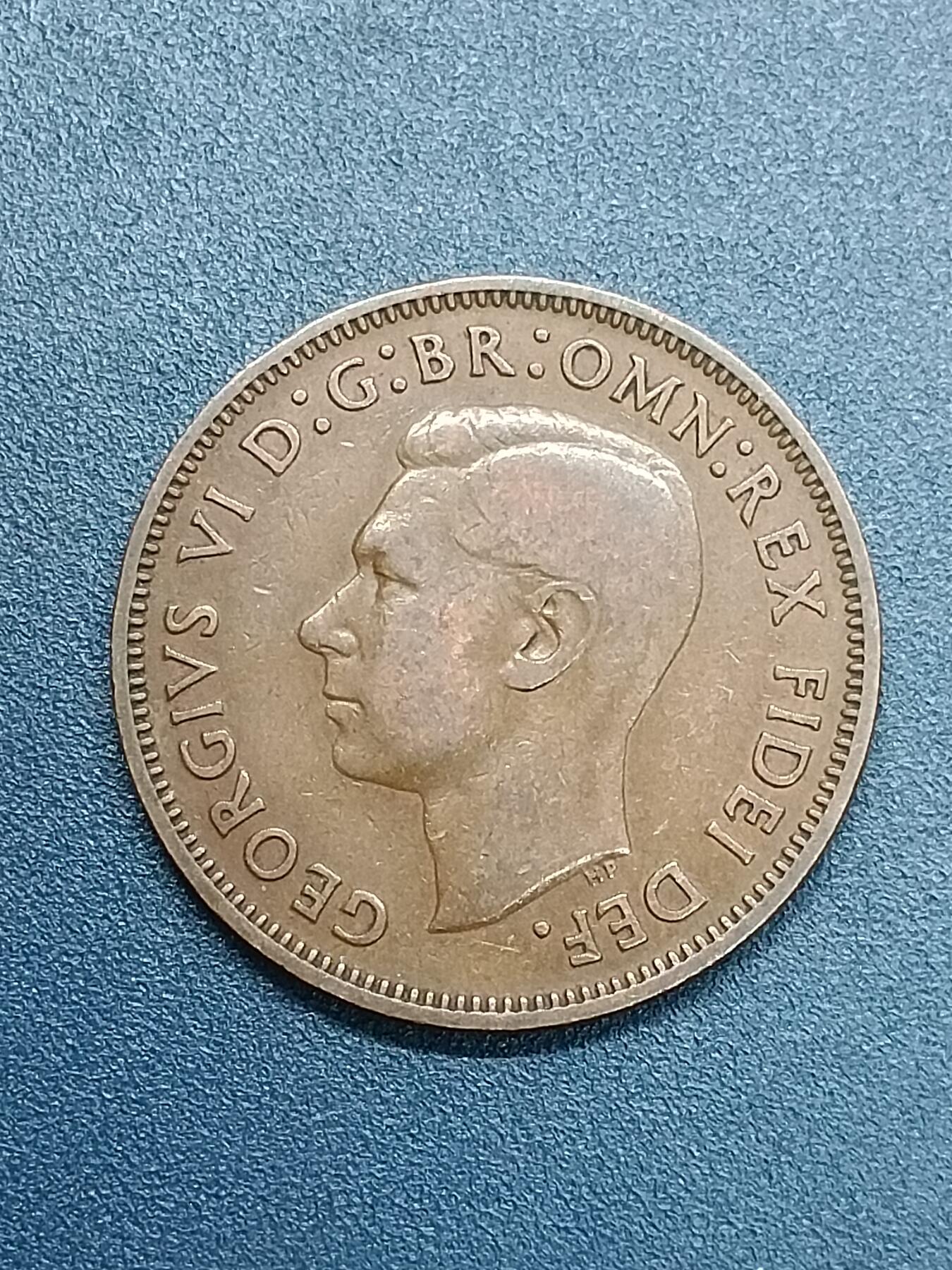 吉祥压岁钱外国硬币第53场 英国硬币1950