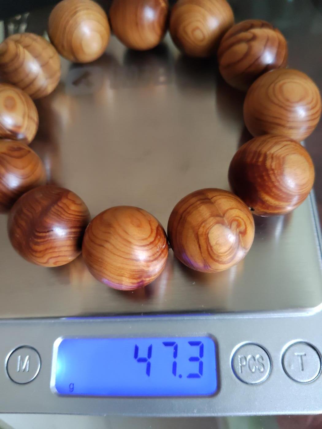 精品手串专场 高油太行崖柏2.0