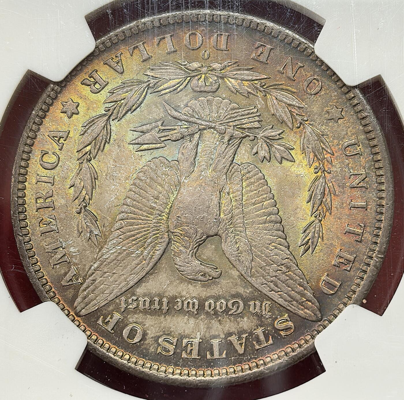 迎新专场，年货大集！凡希社世界钱币微拍第二百九十六期 1884O美国摩根壹元NGC-MS65，油润五彩，视觉感一流的藏家品质！
