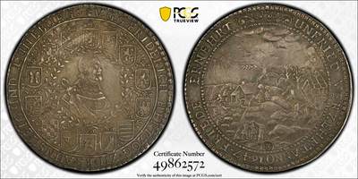 PCGS-AU50 1647-LW 德国布伦瑞克-吕讷堡-塞勒3泰勒银币 - PCGS-AU50 1647-LW 德国布伦瑞克-吕讷堡-塞勒3泰勒银币