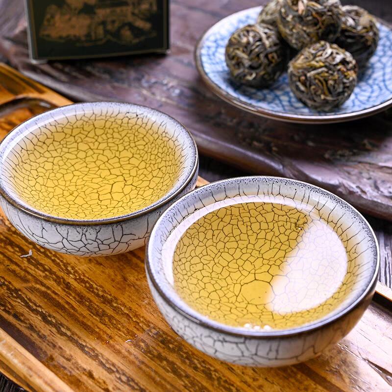 鉴茶有道（普洱茶生茶）专场 滇庆堂 冰岛甜韵龙珠云南普洱茶生茶礼盒装临沧茶区普洱茶叶150g