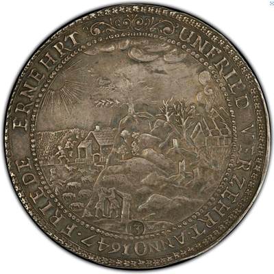 PCGS-AU50 1647-LW 布伦瑞克-吕讷堡-塞勒3泰勒银币 - PCGS-AU50 1647-LW 布伦瑞克-吕讷堡-塞勒3泰勒银币