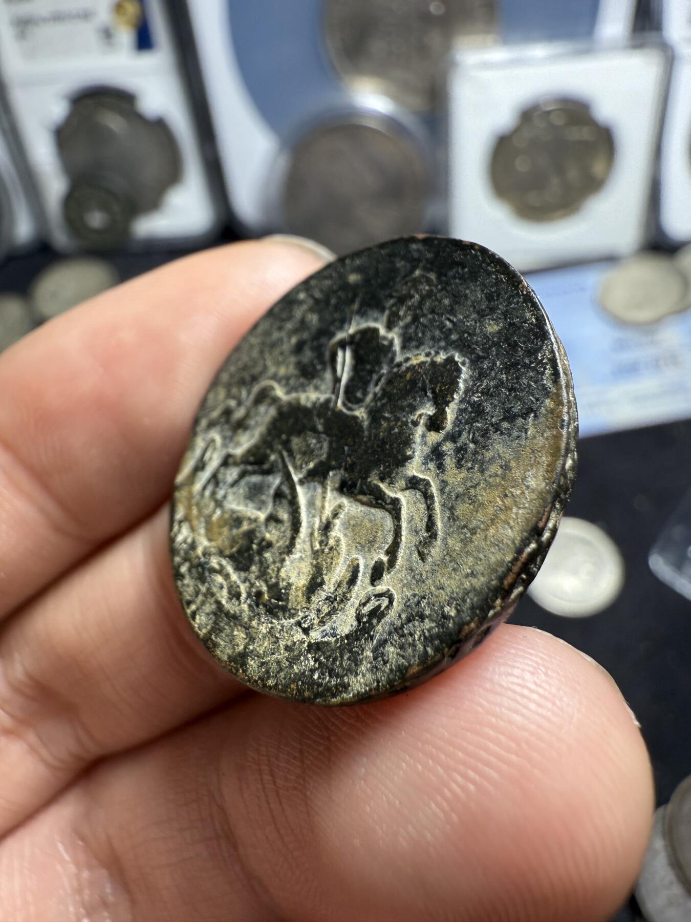 南宋泉阁俄币 外币 国币 专场第五期 沙俄 1760年伊丽莎白一世1戈比铜币 无厂标 少见 通货