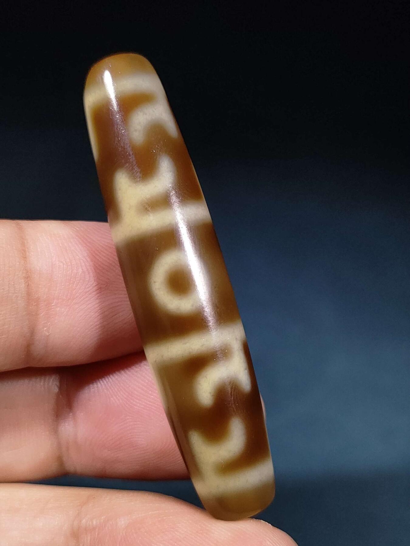 精品天珠专场 高油润莲师法器天珠