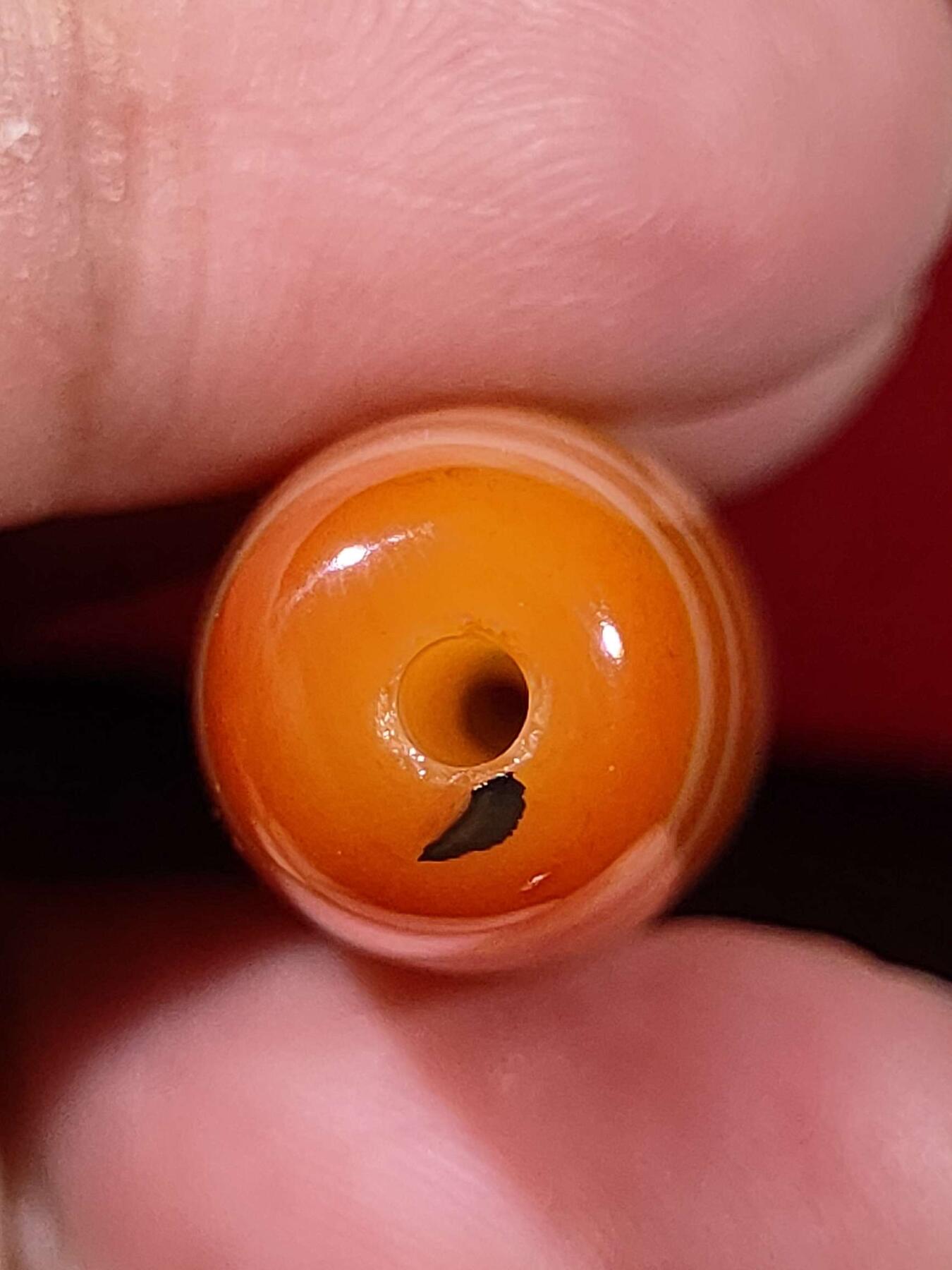 精品天珠专场 高油润红肉八眼天珠
