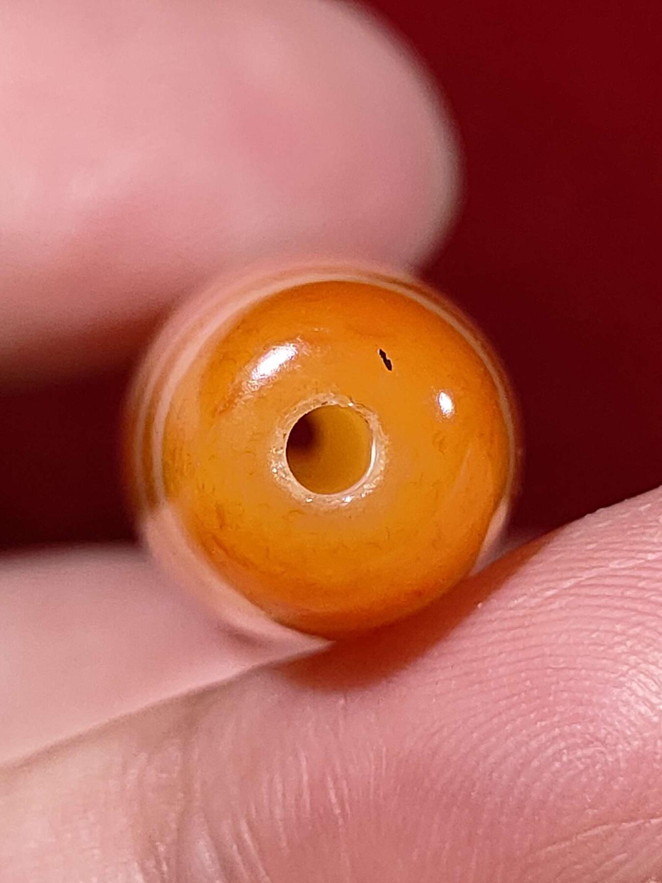 精品天珠专场 高油润红肉八眼天珠