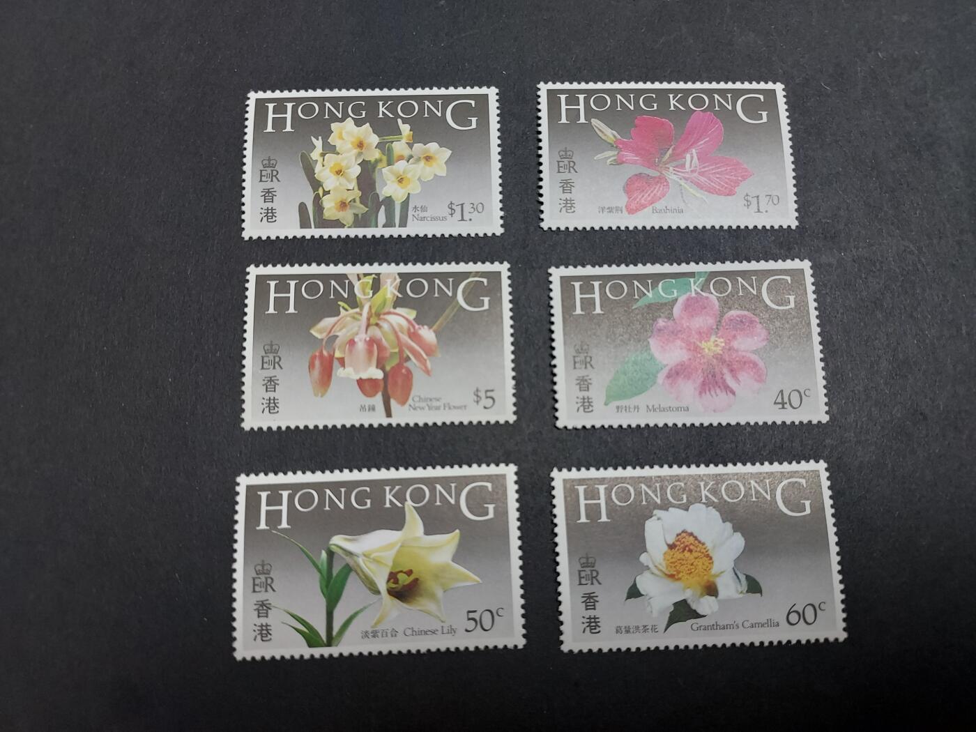 理想集藏/博彦收藏 2月8日邮票专场 香港花卉新全 上品