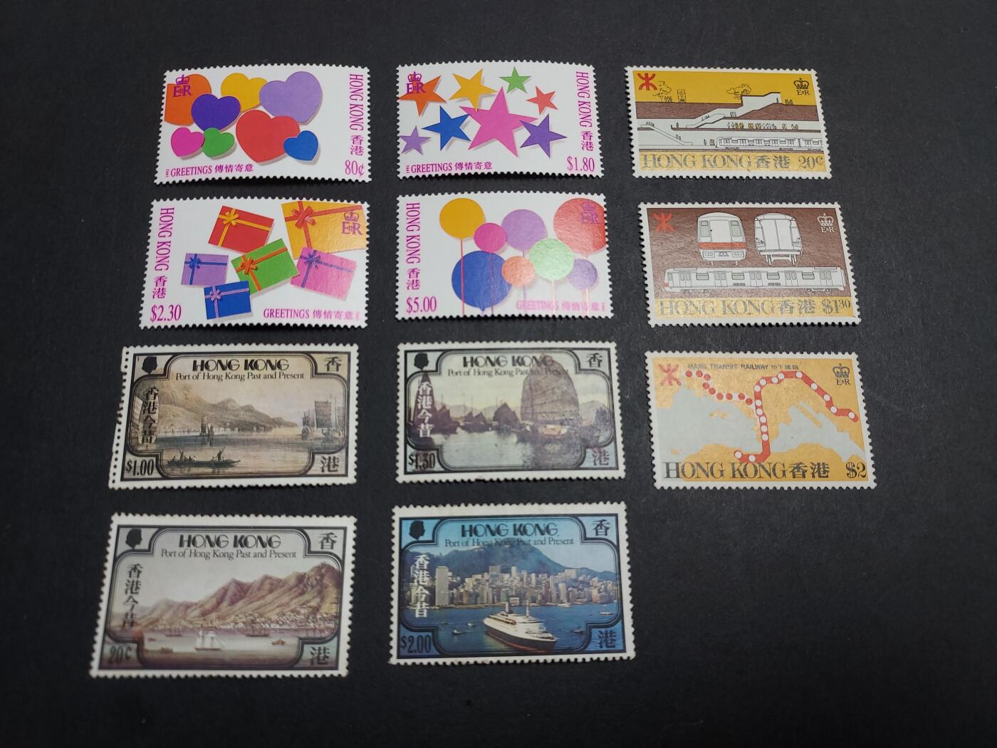 理想集藏/博彦收藏 2月8日邮票专场 香港纪念票3套 上品