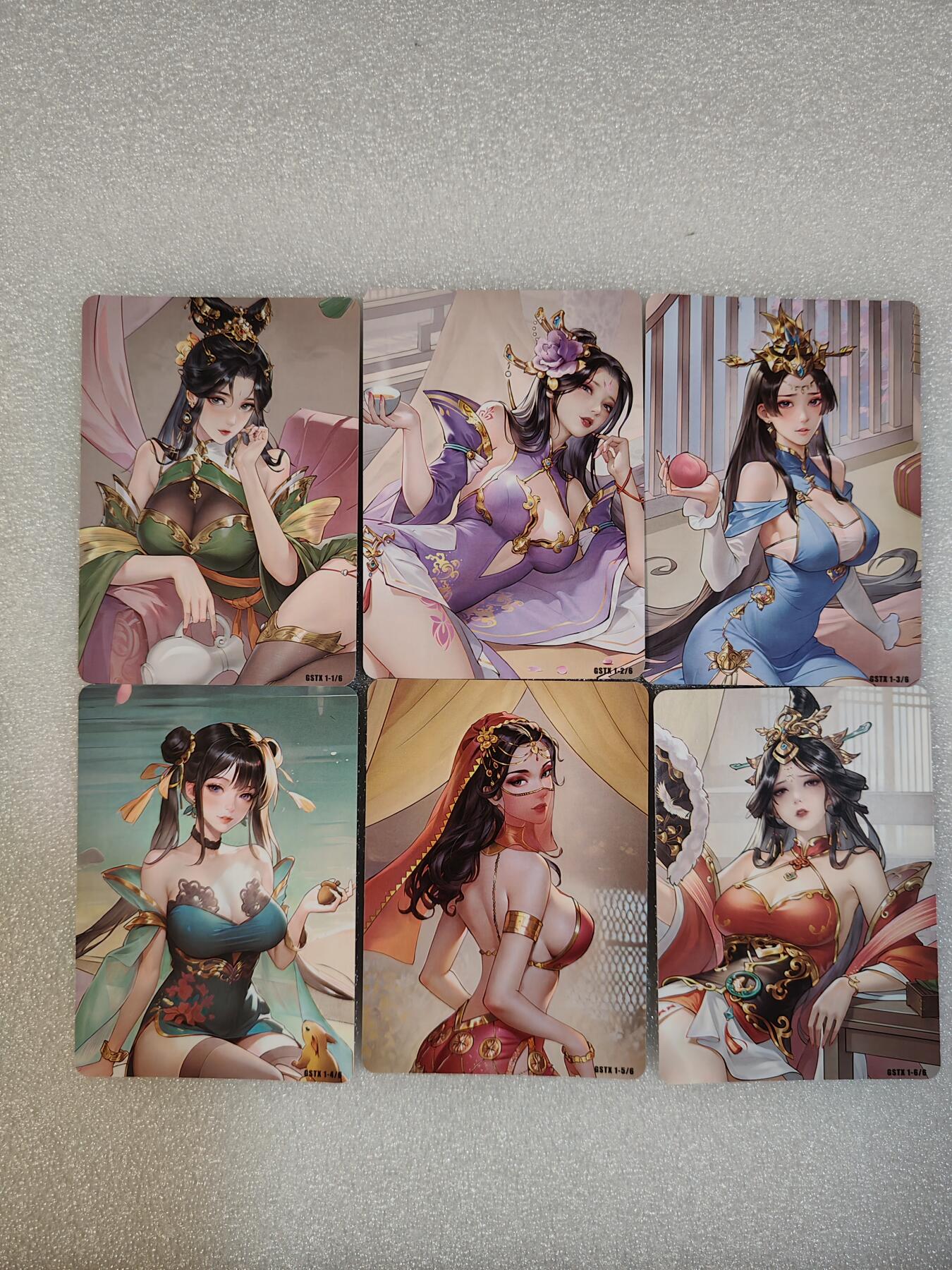 夜之极第三期（2月3日周一晚10点截拍，发货时间2月5号-8号，拍品中有惊喜） 美女 彩闪 6张