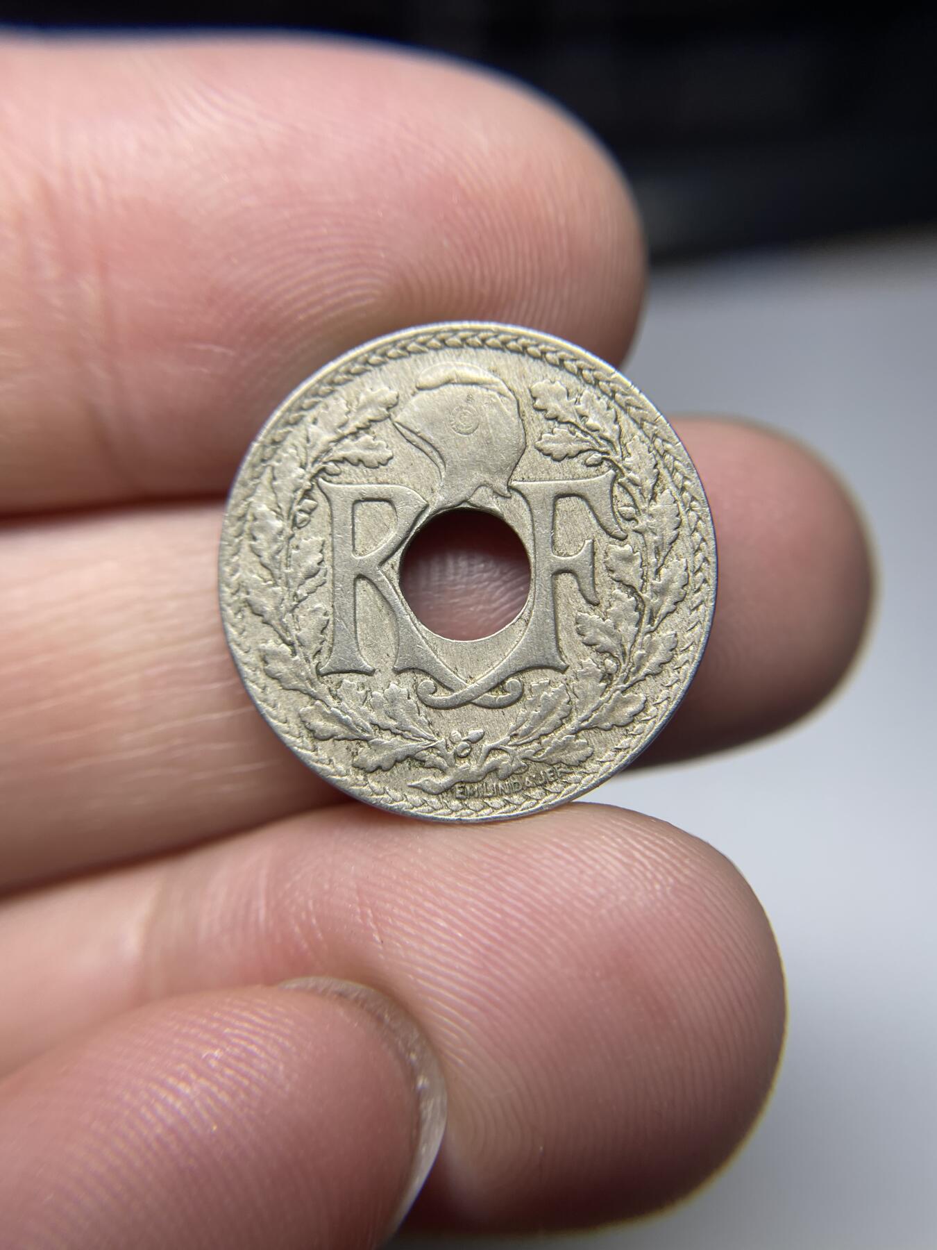 每日一拍，2025年集古藏今外币拍卖第一期-第10场—（总第200拍），可以寄存60天，满160元包邮，年底快递停运，节后安排发货。 1918年法属印支10分