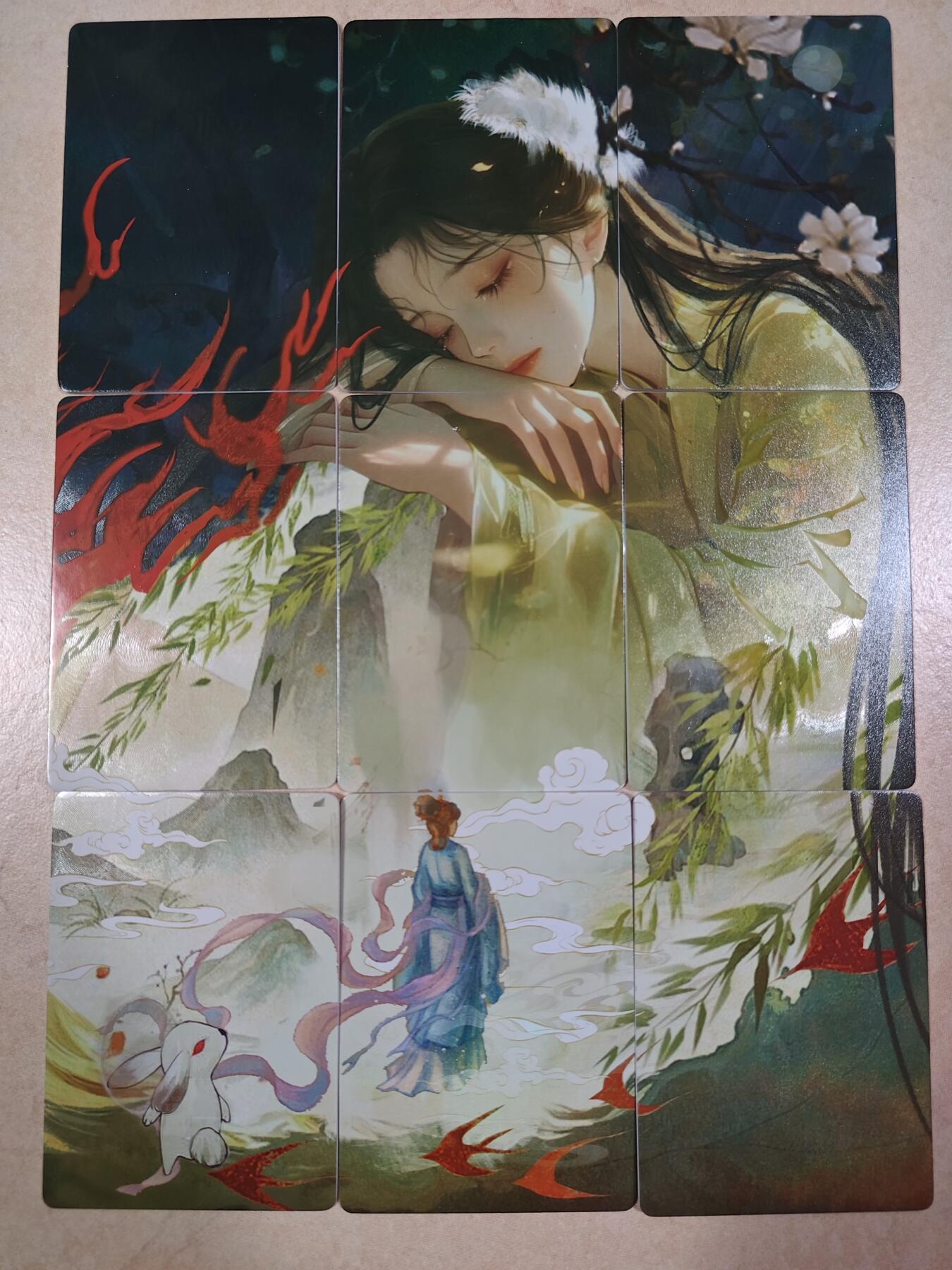 夜之极第三期（2月3日周一晚10点截拍，发货时间2月5号-8号，拍品中有惊喜） 趣卡社 大圣归来 九拼 玉兔精