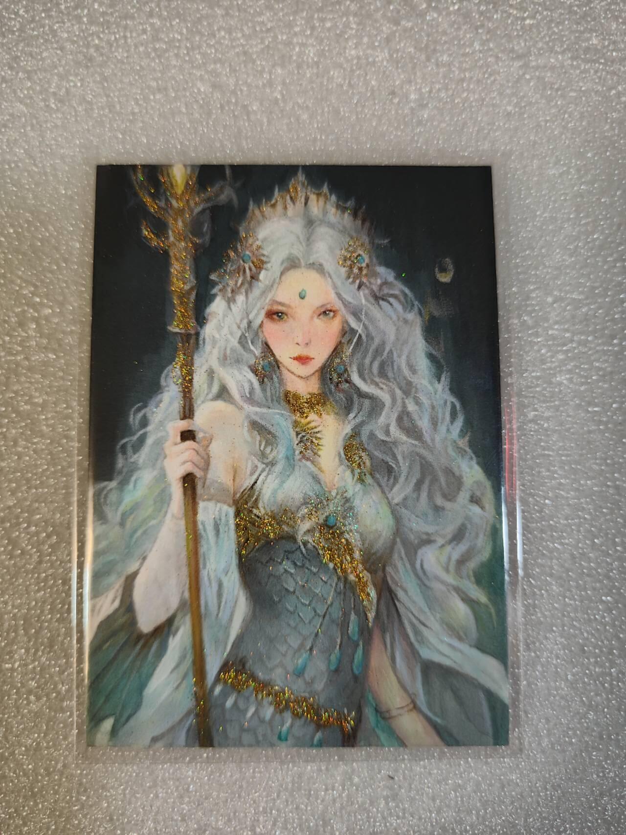 夜之极第三期（2月3日周一晚10点截拍，发货时间2月5号-8号，拍品中有惊喜） 手绘 女海皇 牛牛绘