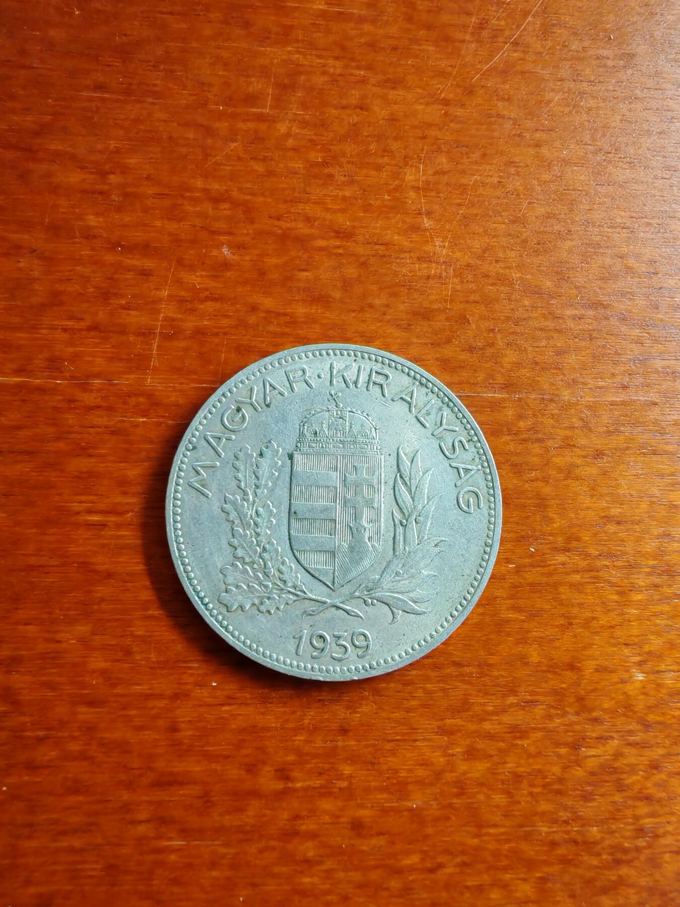 长老汇龙年精选第五十场拍卖 1939匈牙利1潘果银币