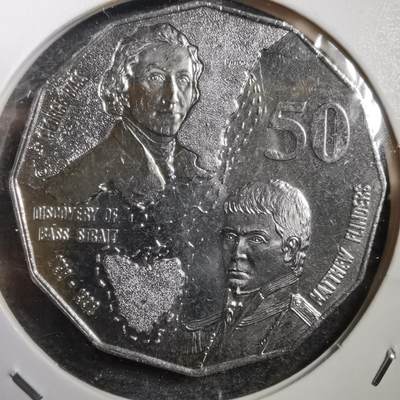 沼泽如烟--第614场 - 澳大利亚1998年50分纪念币