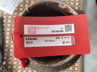 新年清货杂拍 纸币 瓷器  - 唐代宣州窑双系罐 珠博评级80分 但是错误标注朝代 稍微有点常识的都知道这是唐代的罐子
