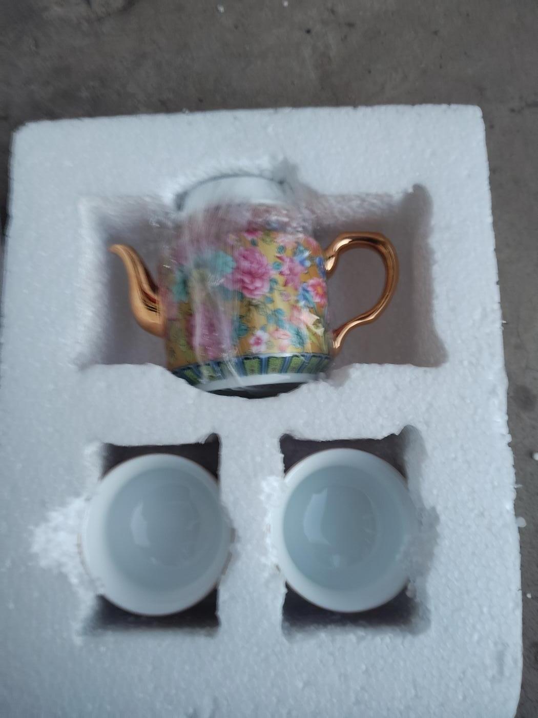 瓷器茶具专场 珐琅彩茶具套装