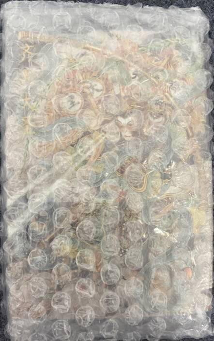 龍虎卡牌2025年第一场（大家春节快乐） 粗闪卡一套（7张） 卡粹文创-洪福齐天礼盒（全新未拆）