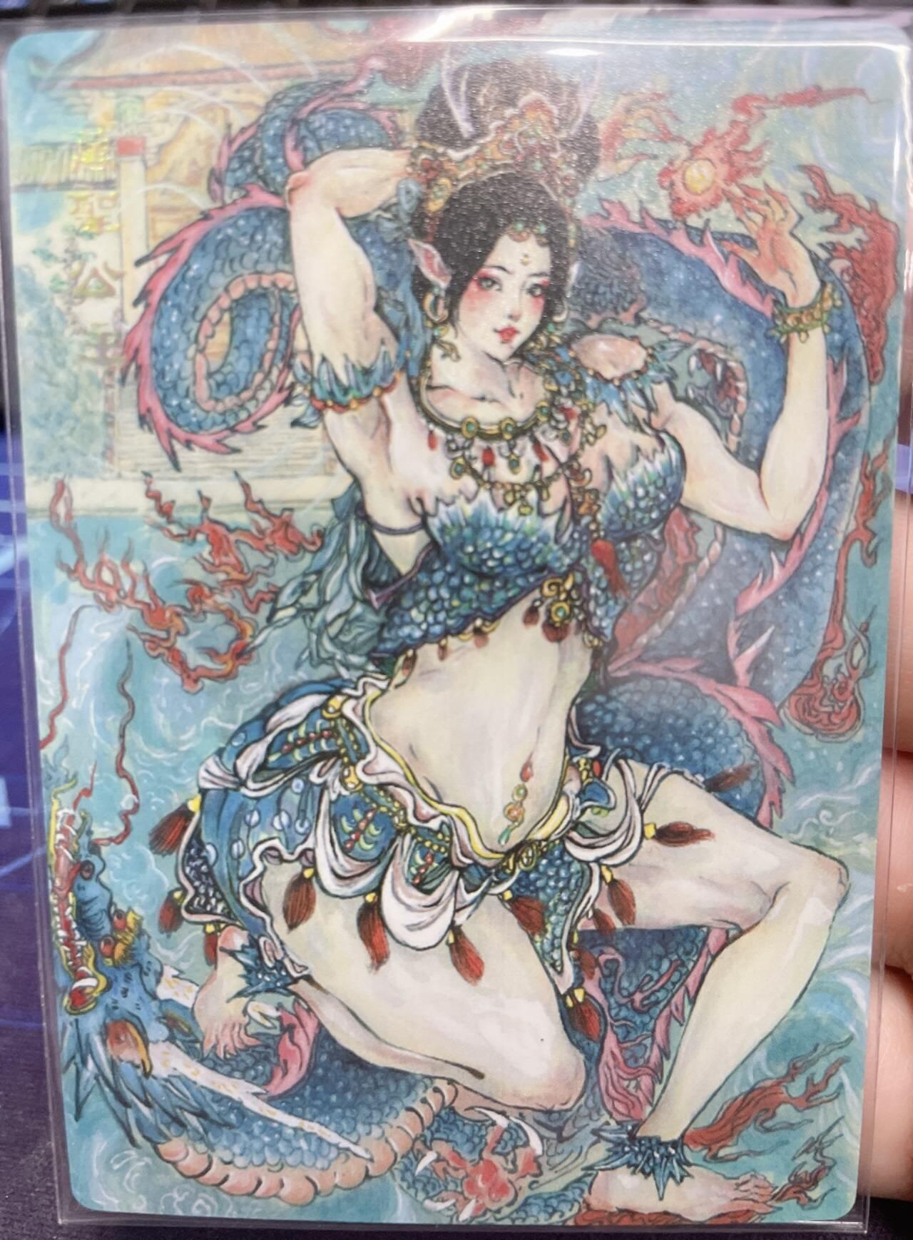 龍虎卡牌2025年第一场（大家春节快乐） 普卡 花西拾彩蛋卡-万圣公主