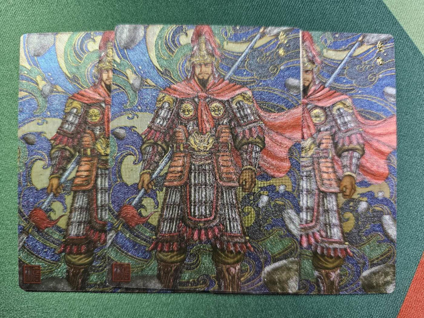 龍虎卡牌2025年第一场（大家春节快乐） 粗闪3张 张午胤-岳飞三宫
