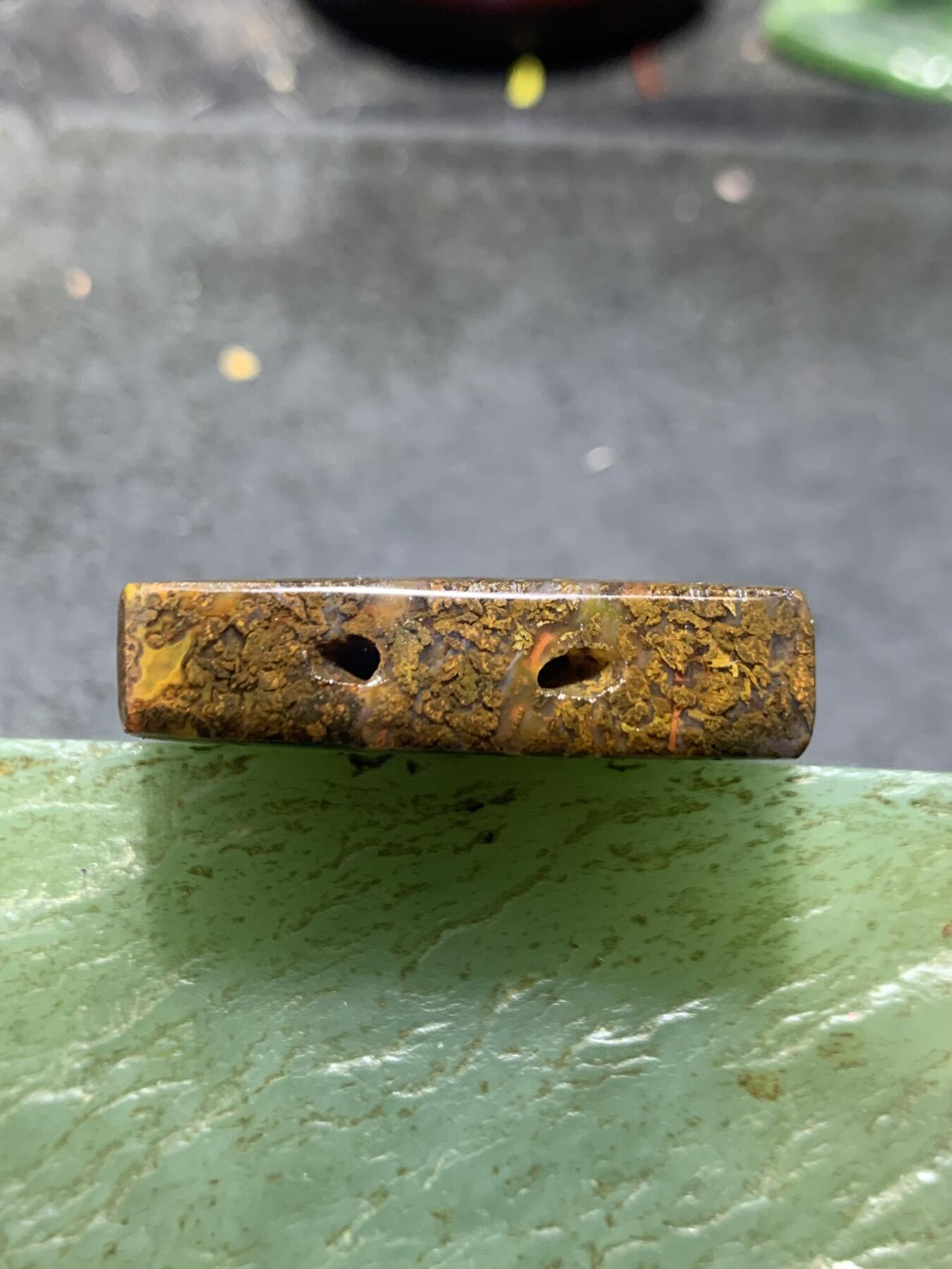 精美黄金草花纹战国红玛瑙手工雕刻水浒传吊坠（挂件，把件）一个