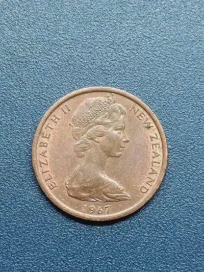 吉祥压岁钱外国硬币第54场 英国女王1967