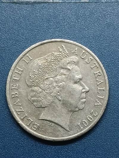 吉祥压岁钱外国硬币第54场 英国女王2001