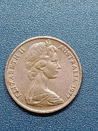 吉祥压岁钱外国硬币第54场 英国女王1977