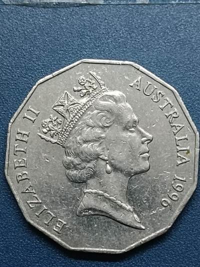 吉祥压岁钱外国硬币第54场 英国女王1996