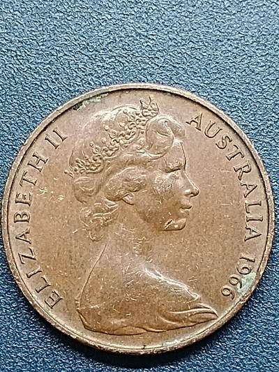 吉祥压岁钱外国硬币第54场 英国女王1966