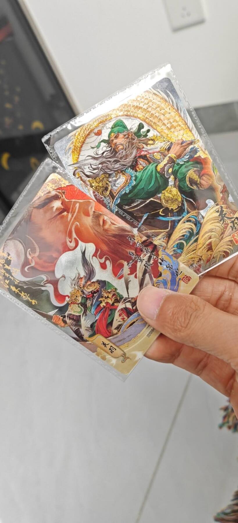 秋原瞳小店第8期（昆仑万象与卡游三国主题的强强碰撞） 卡游三国6弹韵卡关羽+浮生故梦关羽06