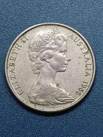 吉祥压岁钱外国硬币第54场 英国女王1966