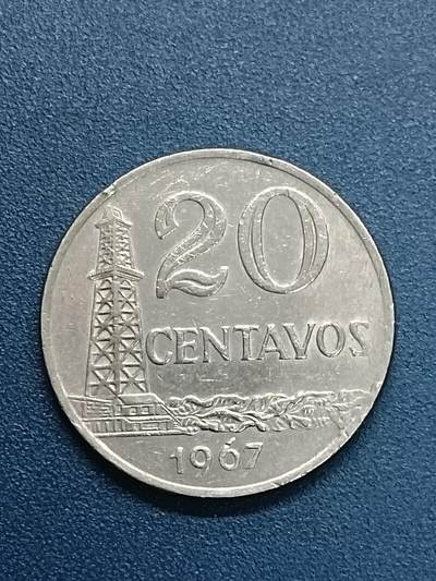 吉祥压岁钱外国硬币第54场 巴西女神1967