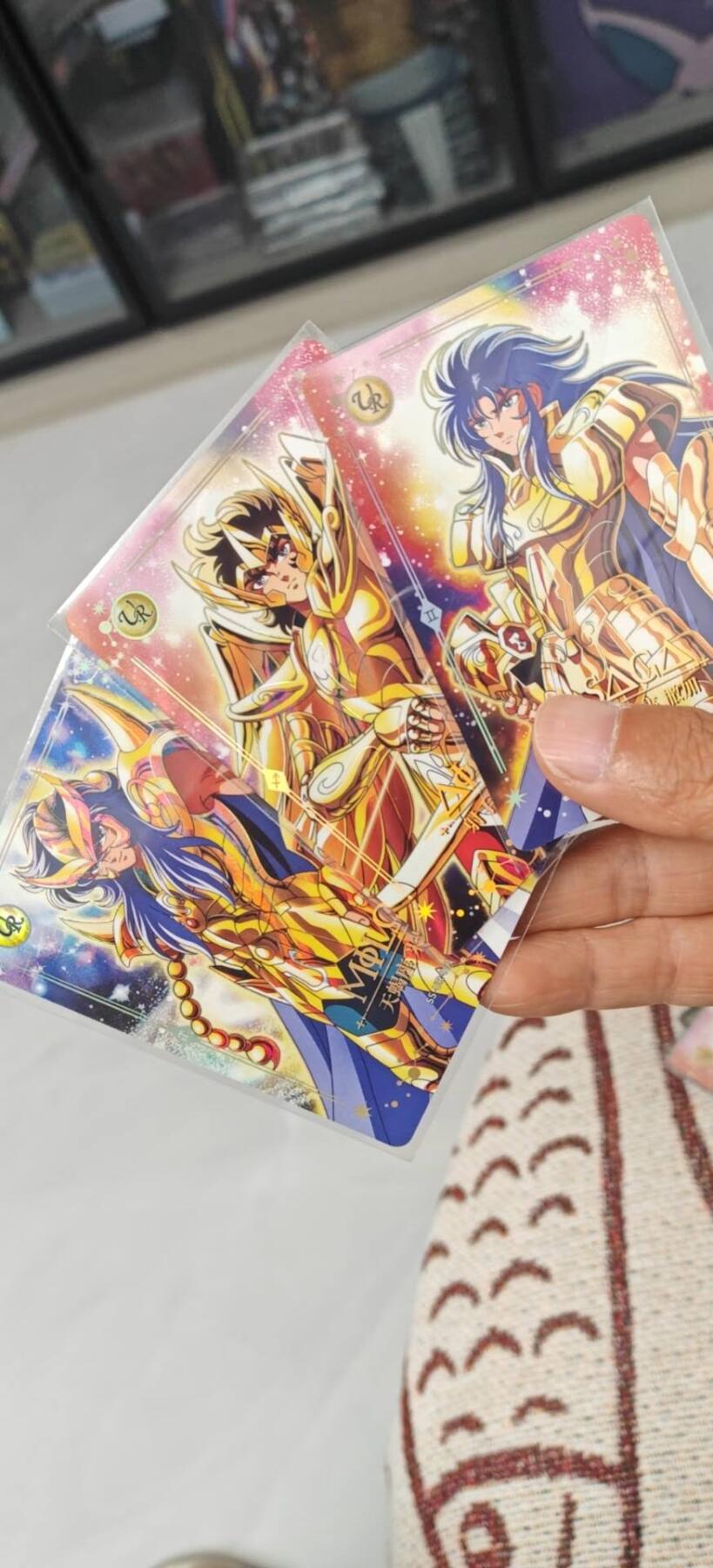 秋原瞳小店第8期（昆仑万象与卡游三国主题的强强碰撞） 卡游圣斗士经典ur一组