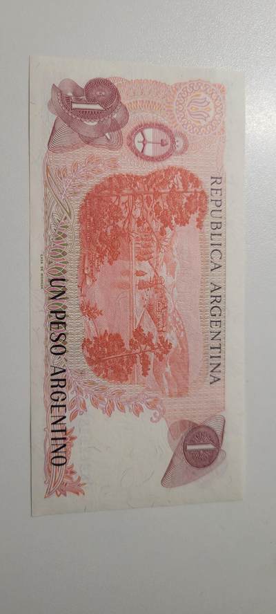 2025第三期纸币均有打光 阿根廷 1比索 