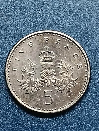 吉祥压岁钱外国硬币第54场 英国女王1990