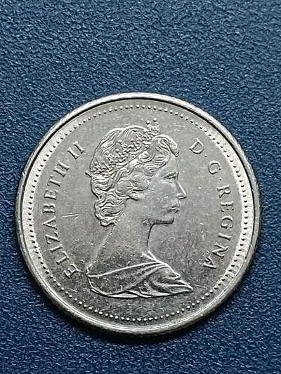 吉祥压岁钱外国硬币第54场 英国女王1984