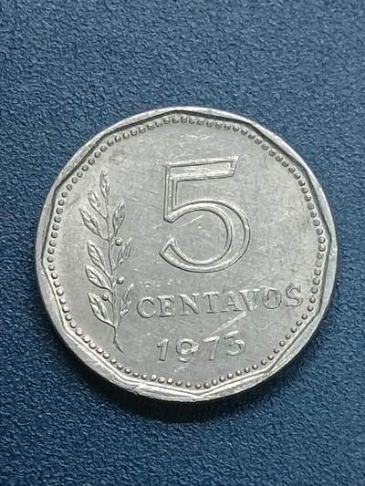 吉祥压岁钱外国硬币第54场 阿根廷女神1973