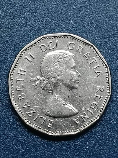 吉祥压岁钱外国硬币第54场 英国女王1961