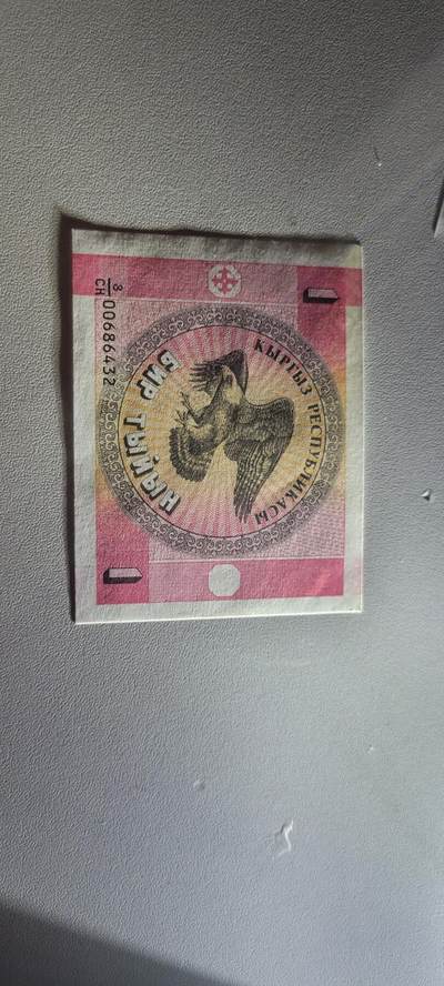 2025第三期纸币均有打光 吉尔吉斯斯坦1993年1沙姆